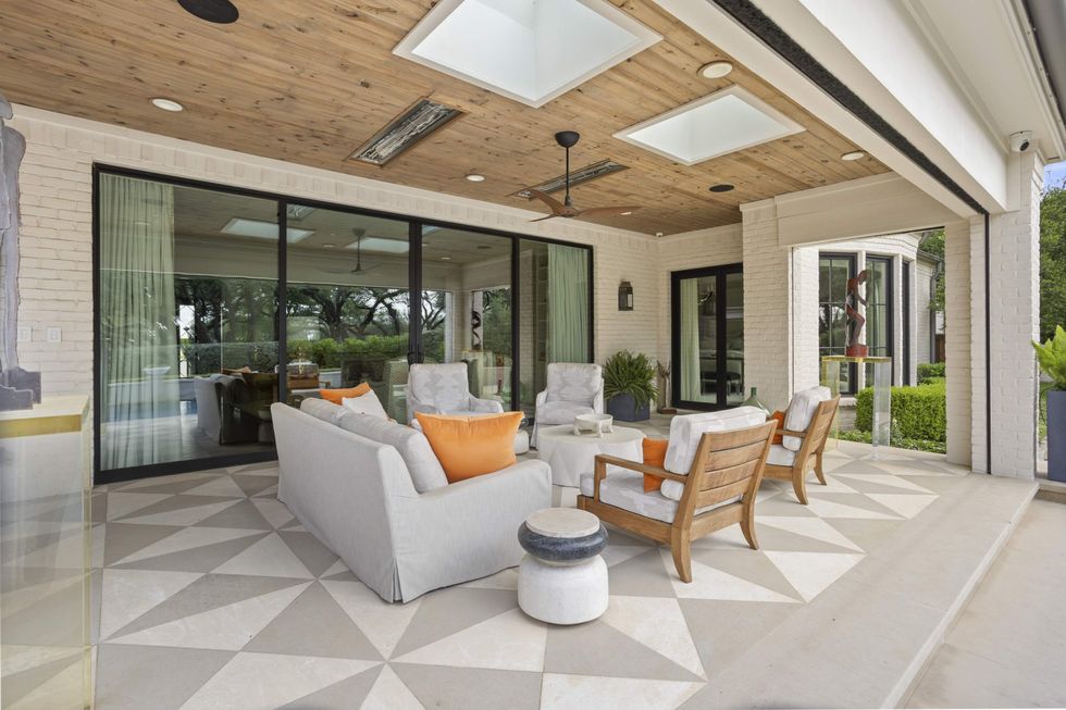 1128 Shady Oaks Lane, Westover Hills, Fort Worth luxury home for sale, cabana patio