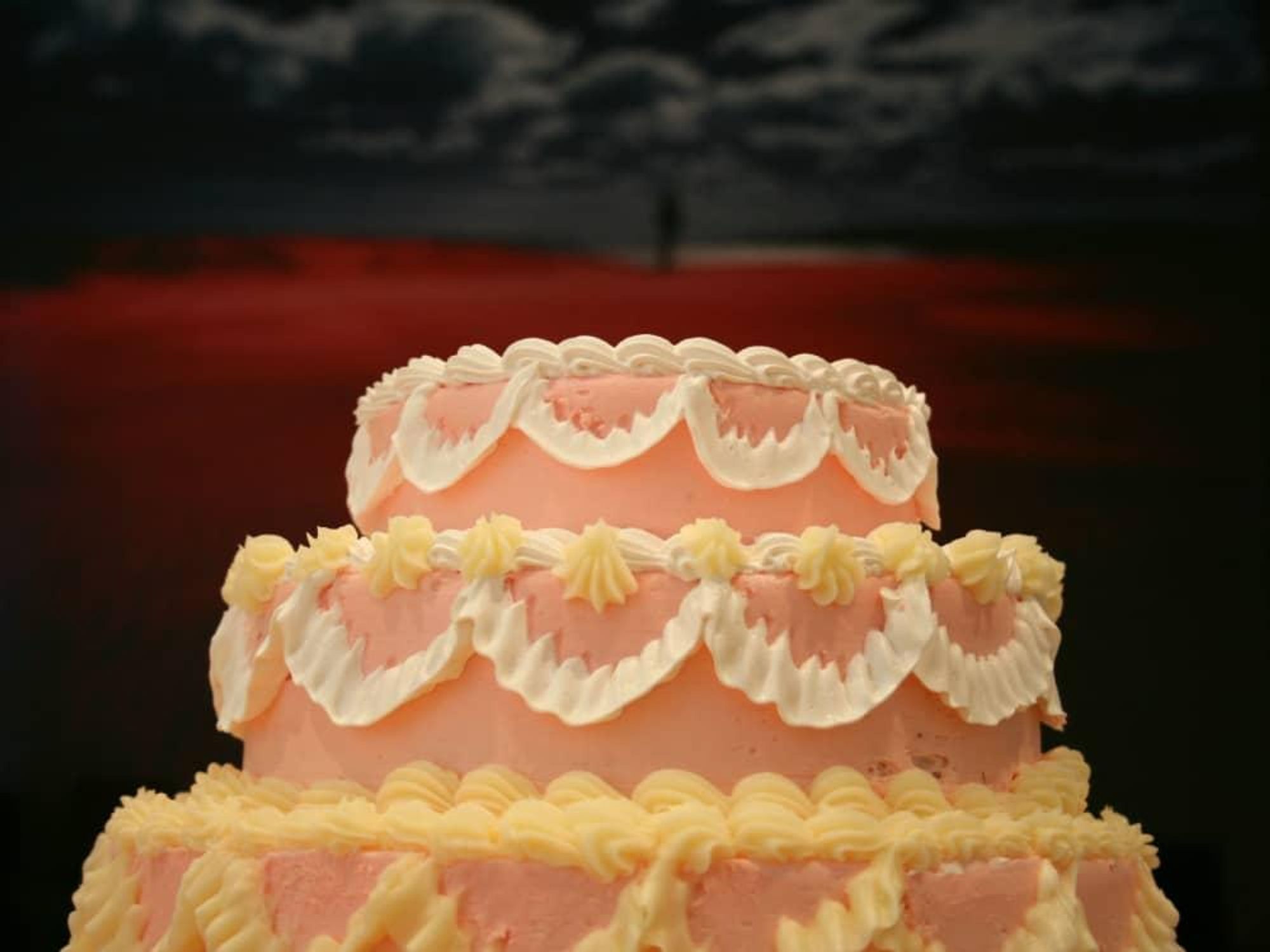 A Cake Contemplating Isaac Julian