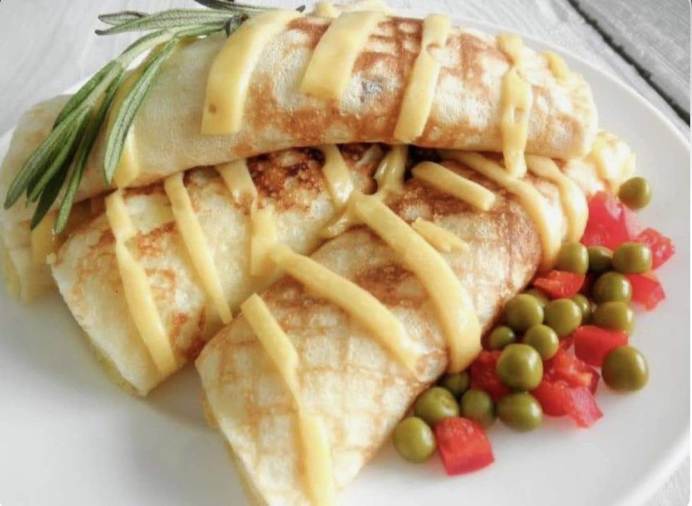 A Taste of Europe pancakes