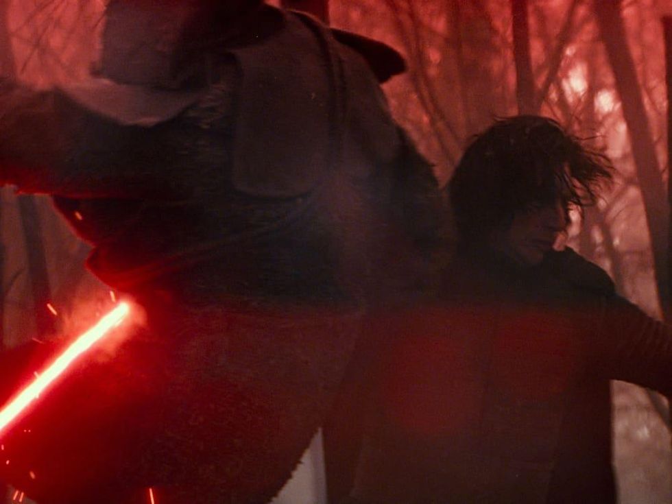 Adam Driver in Star Wars: The Rise of Skywalker