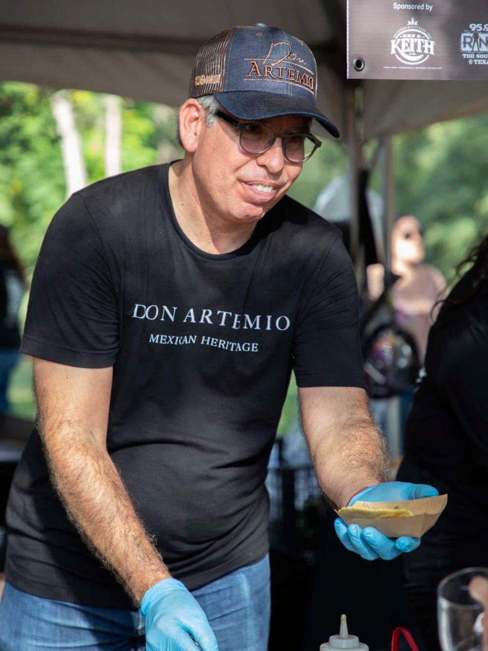 Adrian Burciaga, Don Artemio, Fort Worth Food Wine Festival
