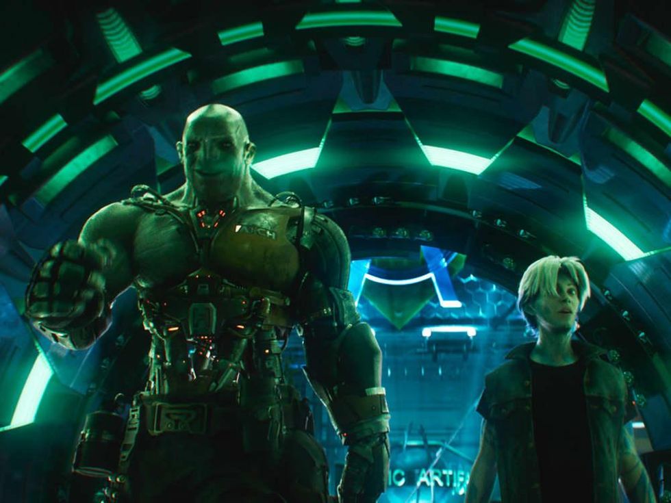 Aech and Parzival in Ready Player One