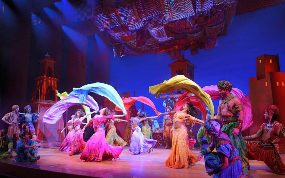 Aladdin national tour Arabian Nights