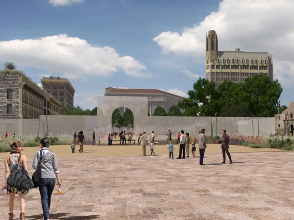 Alamo Master Plan 2017 south gate