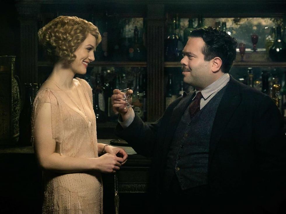 Alison Sudol and Dan Fogler in Fantastic Beasts and Where to Find Them