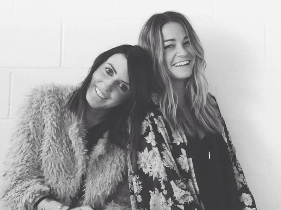 Alyson Johnson and Kacey Cargile