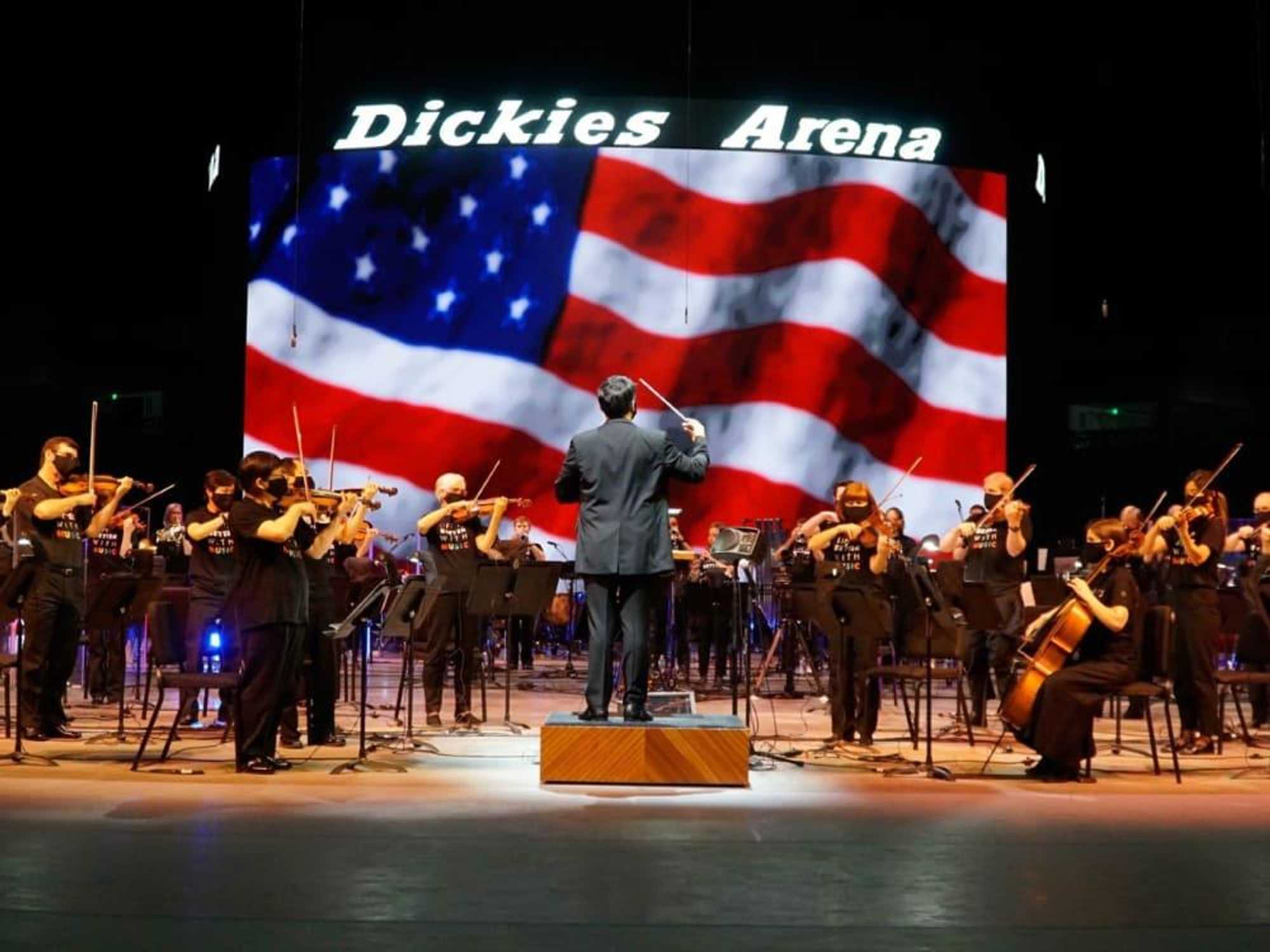 America Strong concert at Dickies Arena