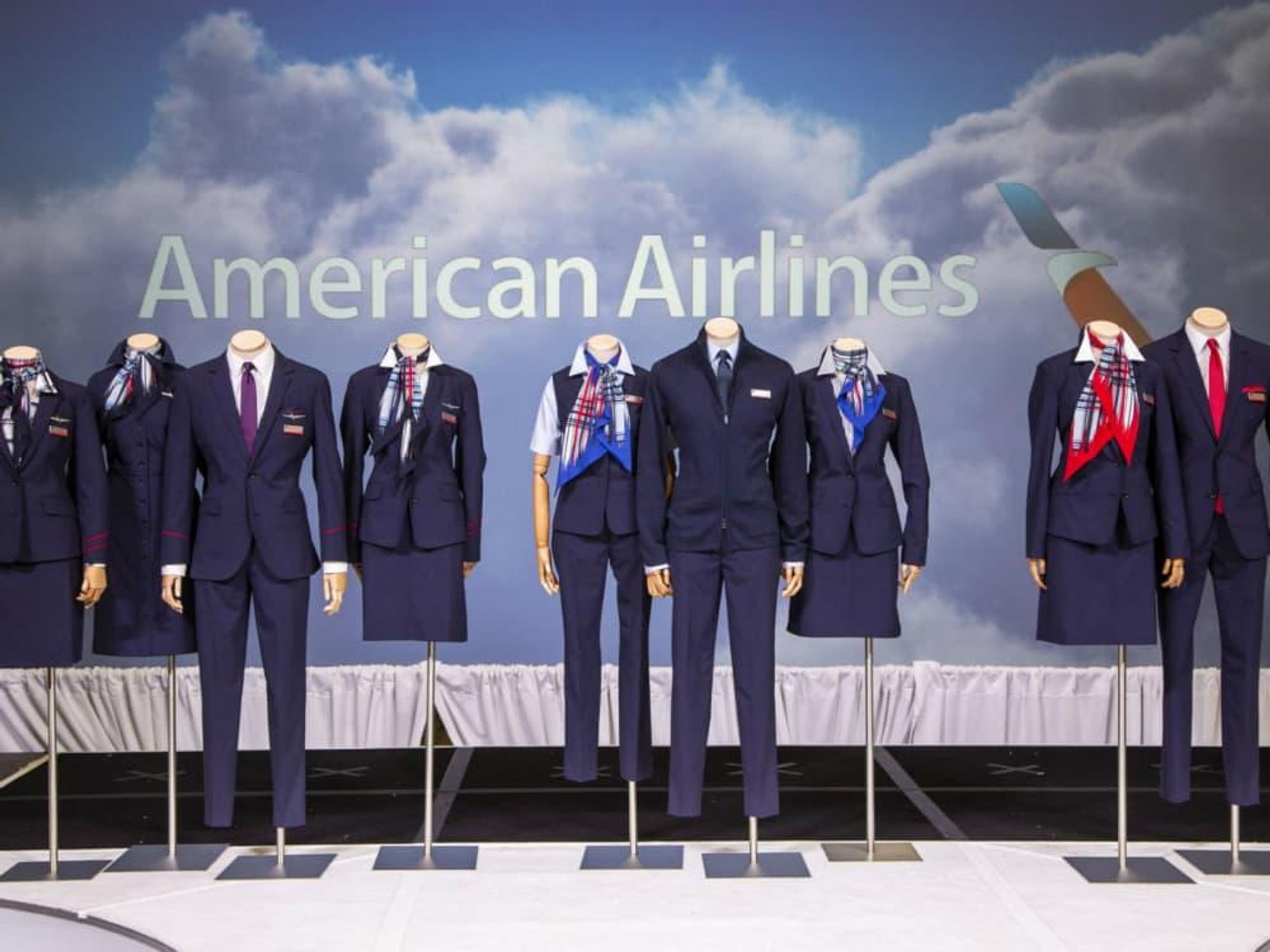 American Airlines uniforms