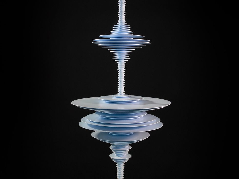 Amon Carter Museum of American Art presents Elizabeth Turk's "The Tipping Point: Echoes of Extinction" Elizabeth Turk (b. 1961), Bald Eagle, 2022, aluminum, powder coated opalescent white, Courtesy of the artist and Hirschl & Adler Modern,