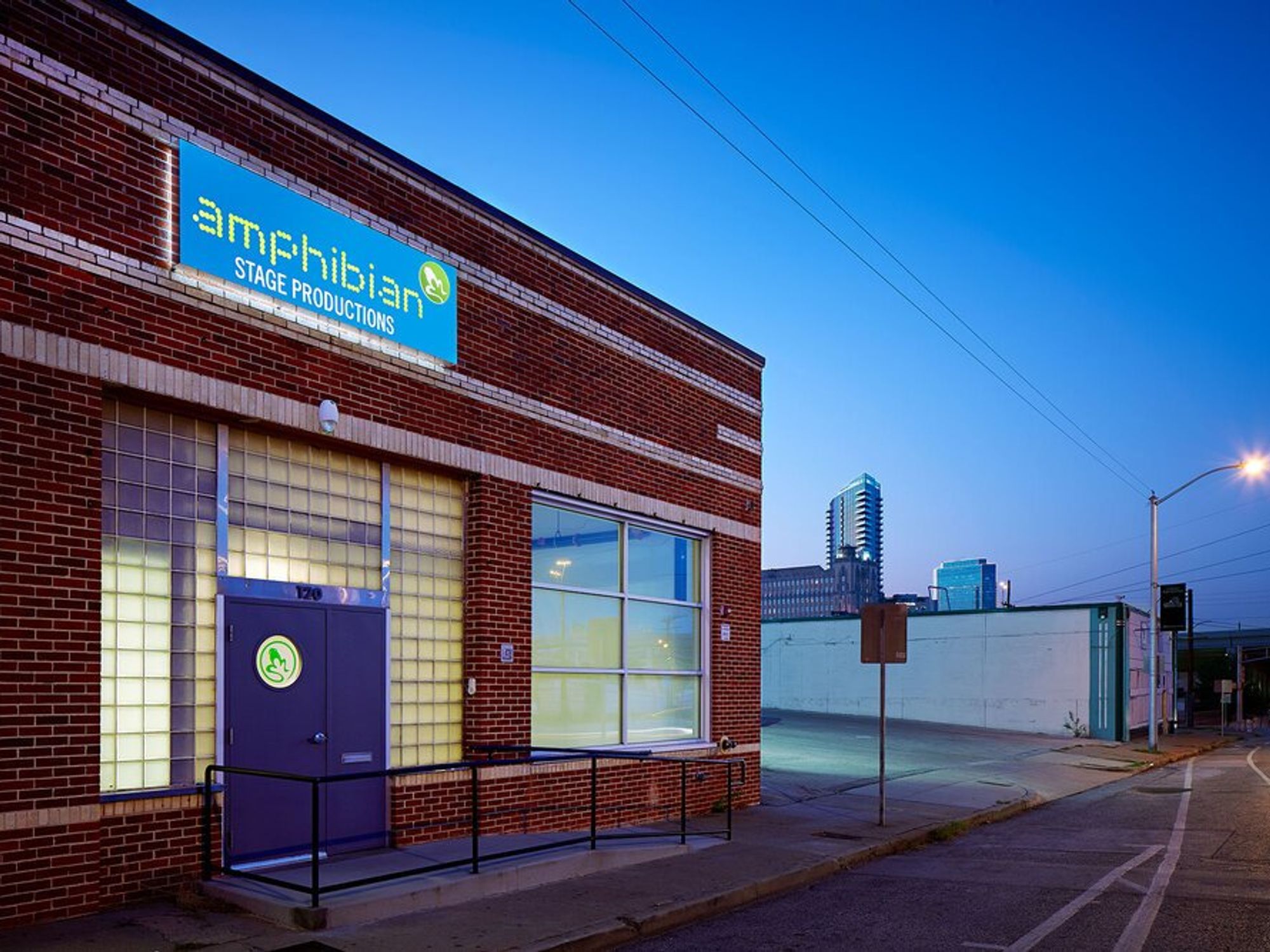 Amphibian Stage building