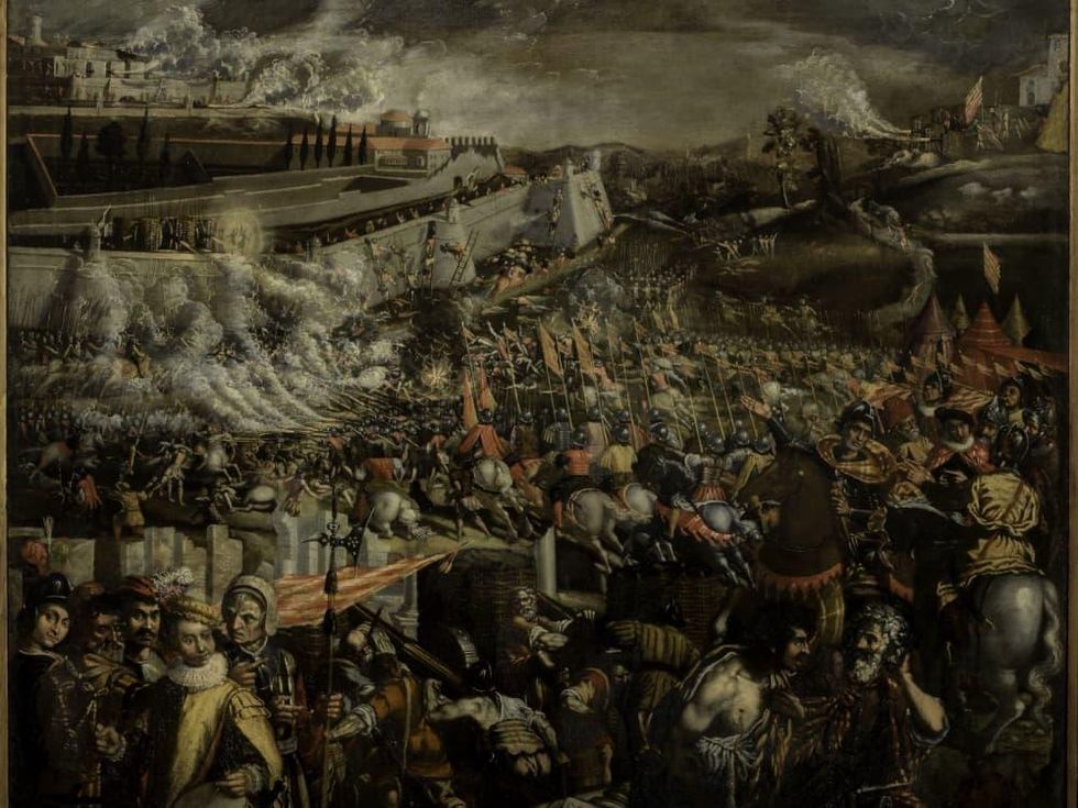 Apparition of Saints, Ottavio Amigoni