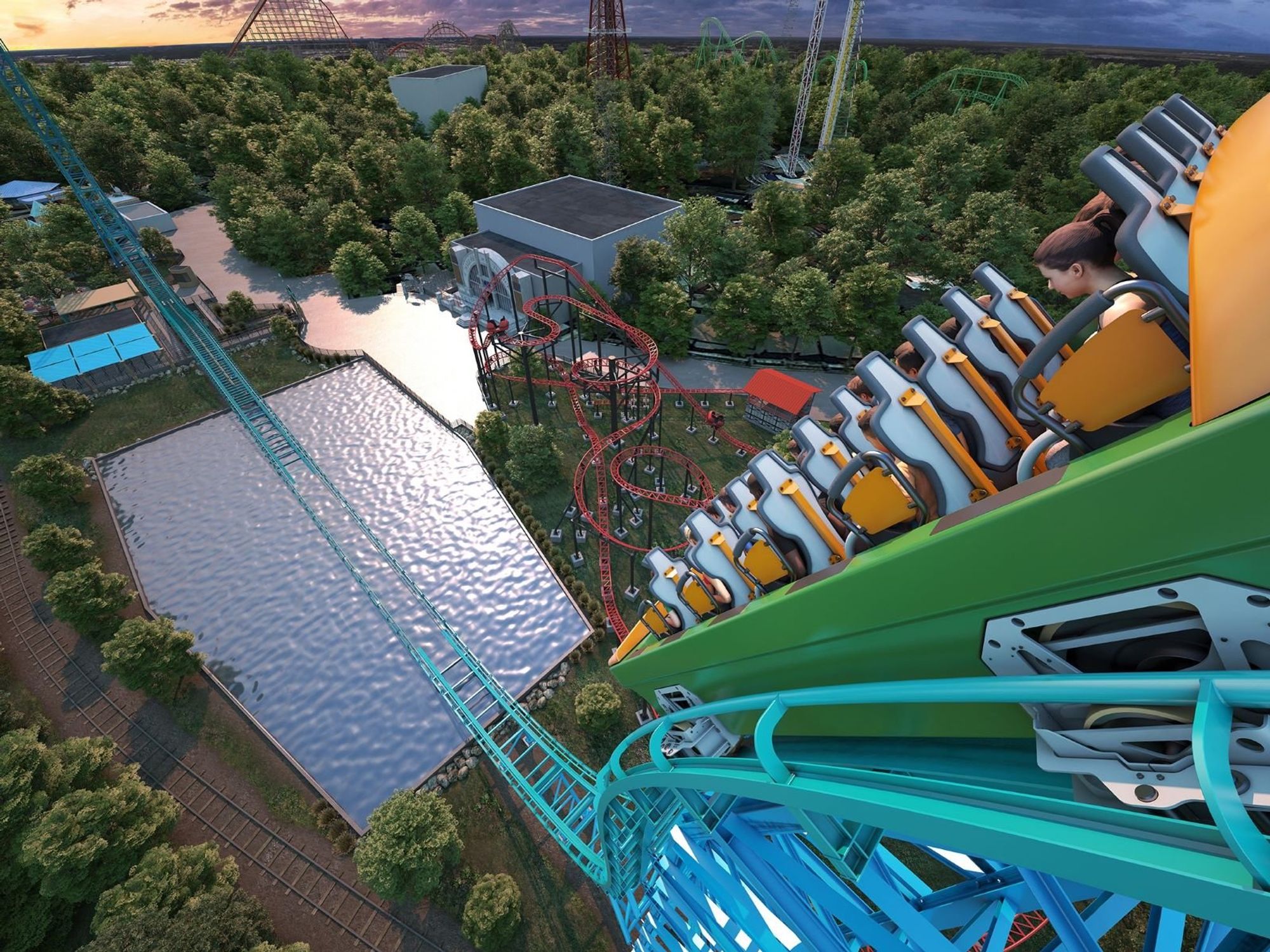 New Aquaman: Power Wave water coaster ready for 150-foot splashdown at Six  Flags Over Texas - CultureMap Fort Worth