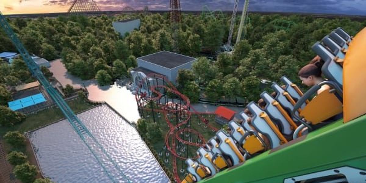 New Aquaman: Power Wave roller coaster ready for 150-foot splashdown at Six Flags Over Texas