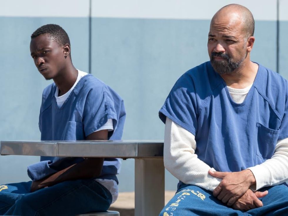 Ashton Sanders and Jeffrey Wright in All Day and a Night