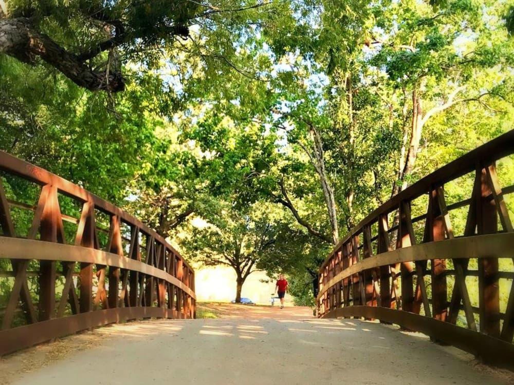 Austin hike and bike trail hiking