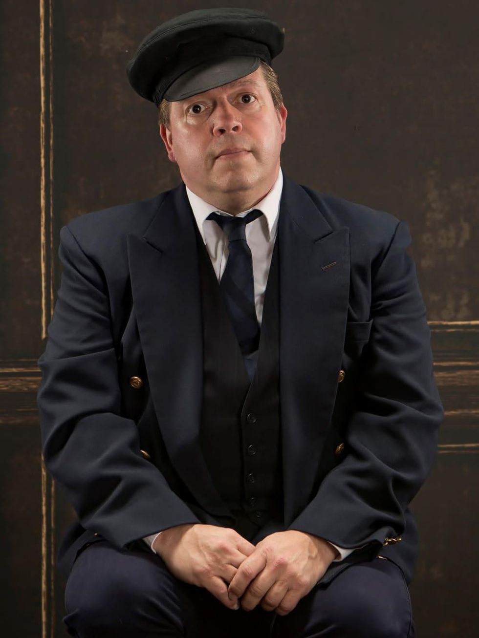 B.J. Cleveland in Brick Road Theatre's A Man of No Importance