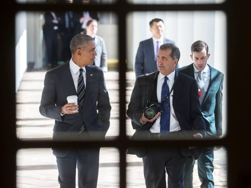 Barack Obama and Pete Souza in The Way I See It