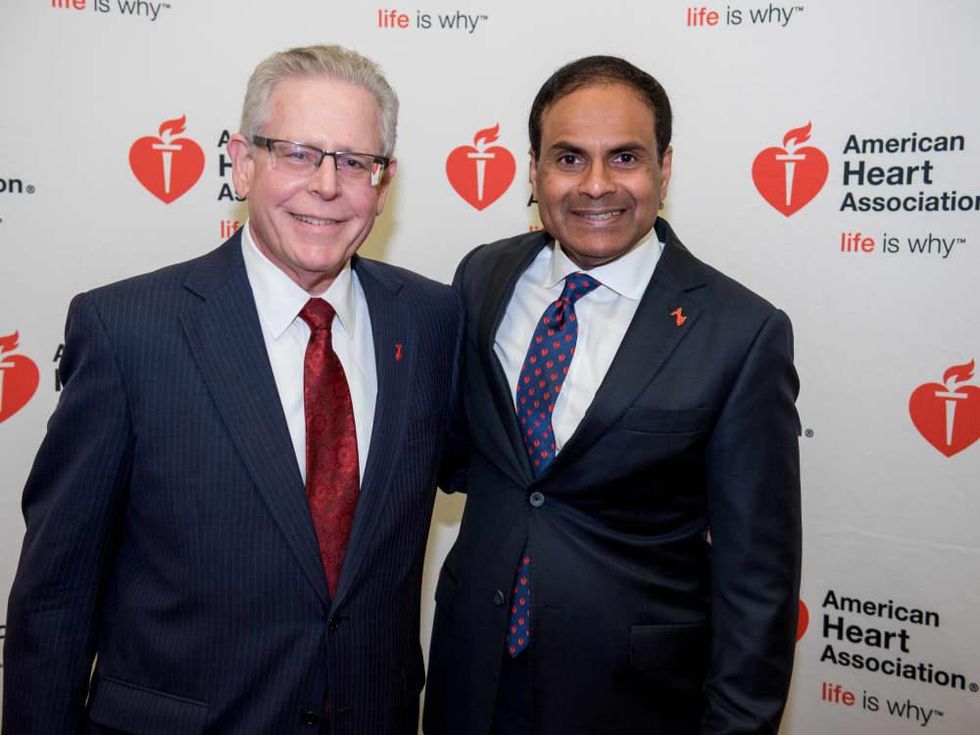 Barclay Berdan, Dr. Sreeni Gudimetla, Go Red Fort Worth 2018