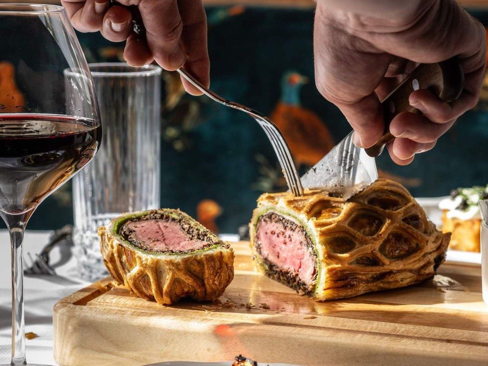 Beef Wellington The Chumley House