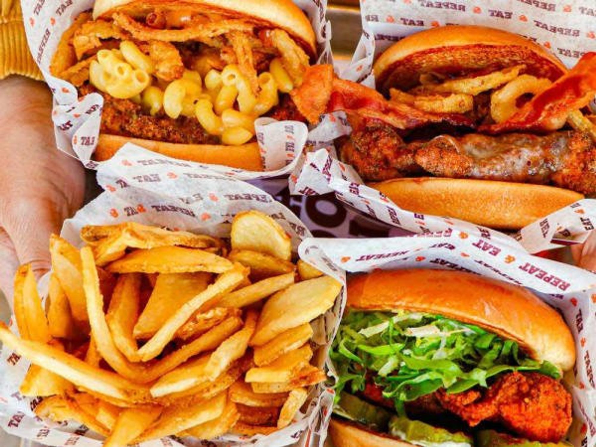 Big Chicken sandwiches and sides