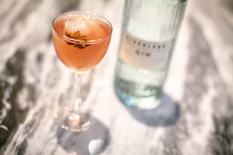 Blackland Distillery gin cocktail