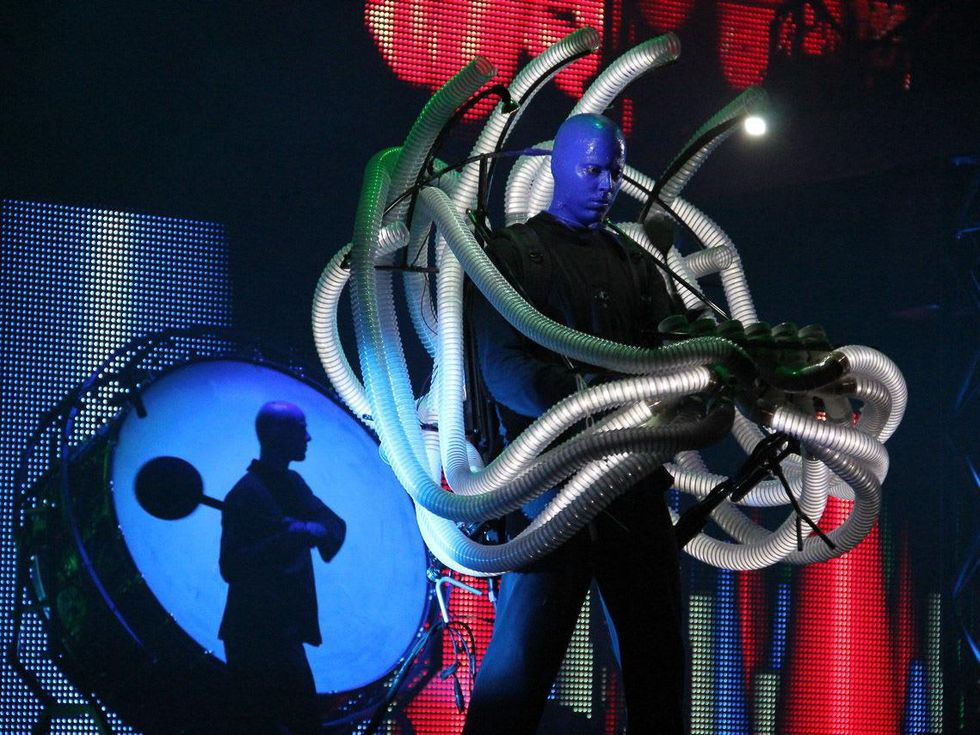 Blue Man Group Houston performance June 2013