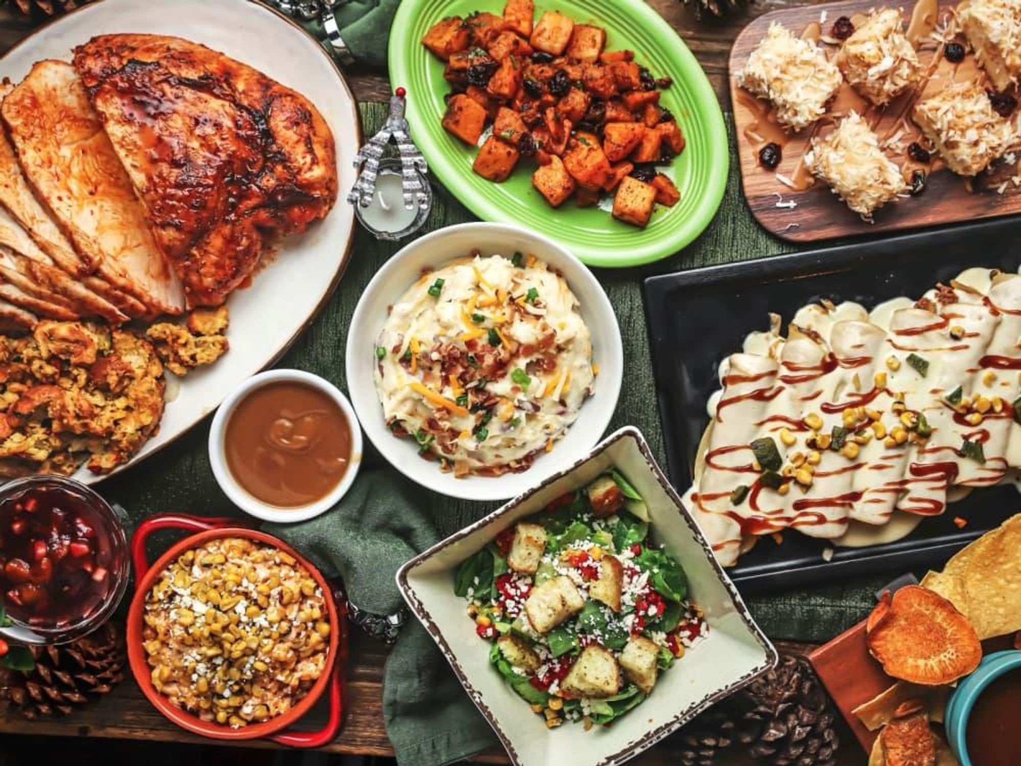 Blue Mesa Christmas dinner