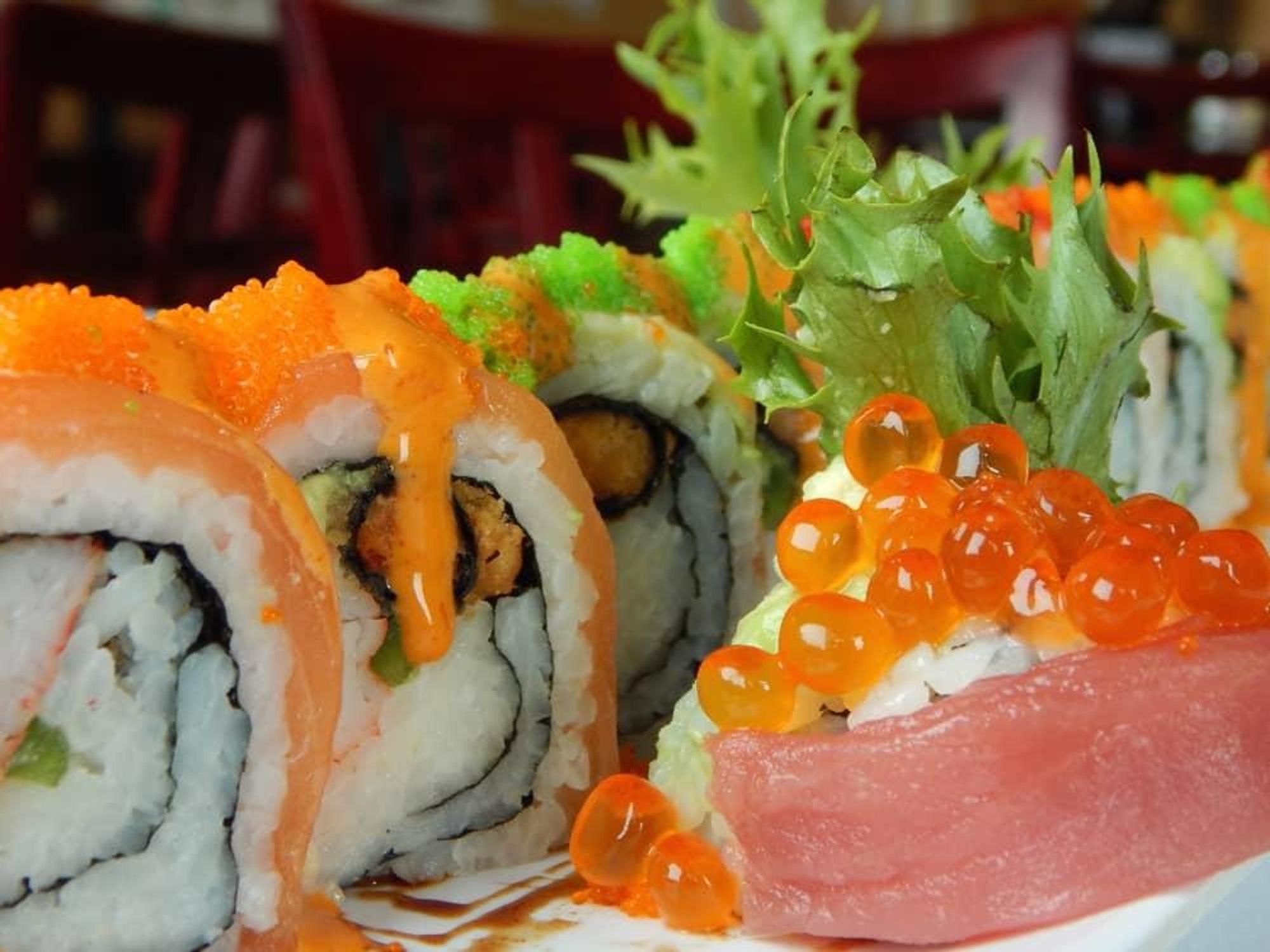 Blue Onyx Bistro sushi roll