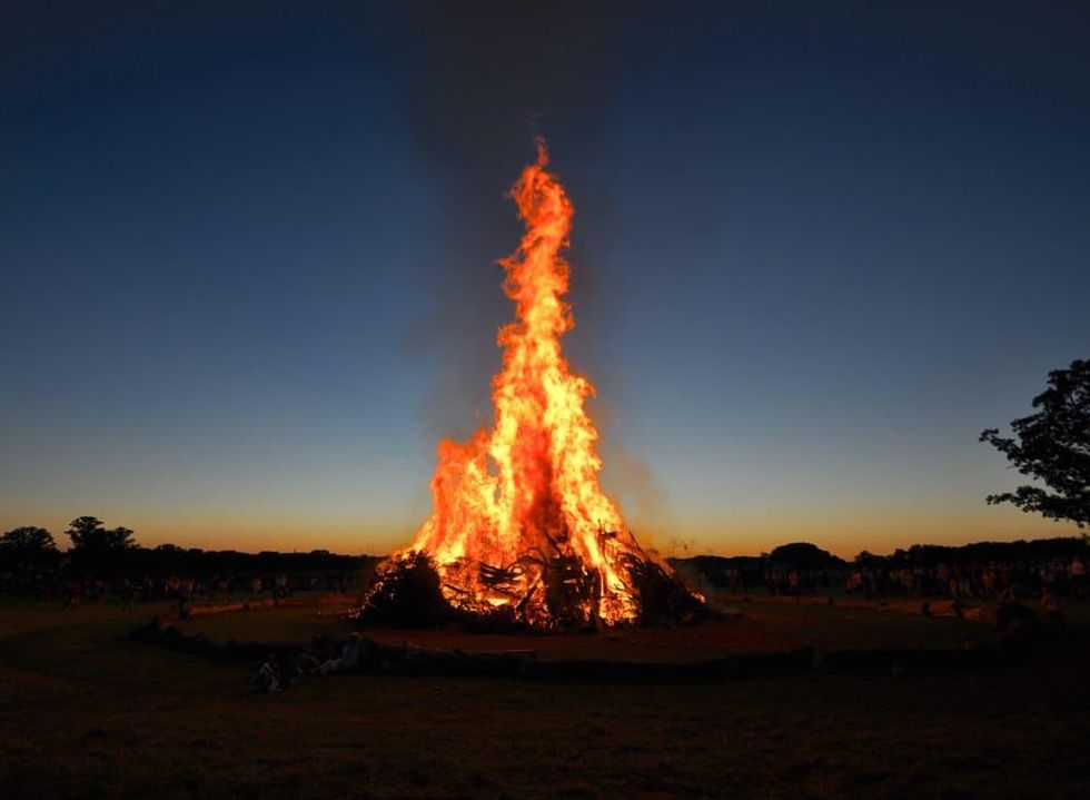 bonfire festival Texas