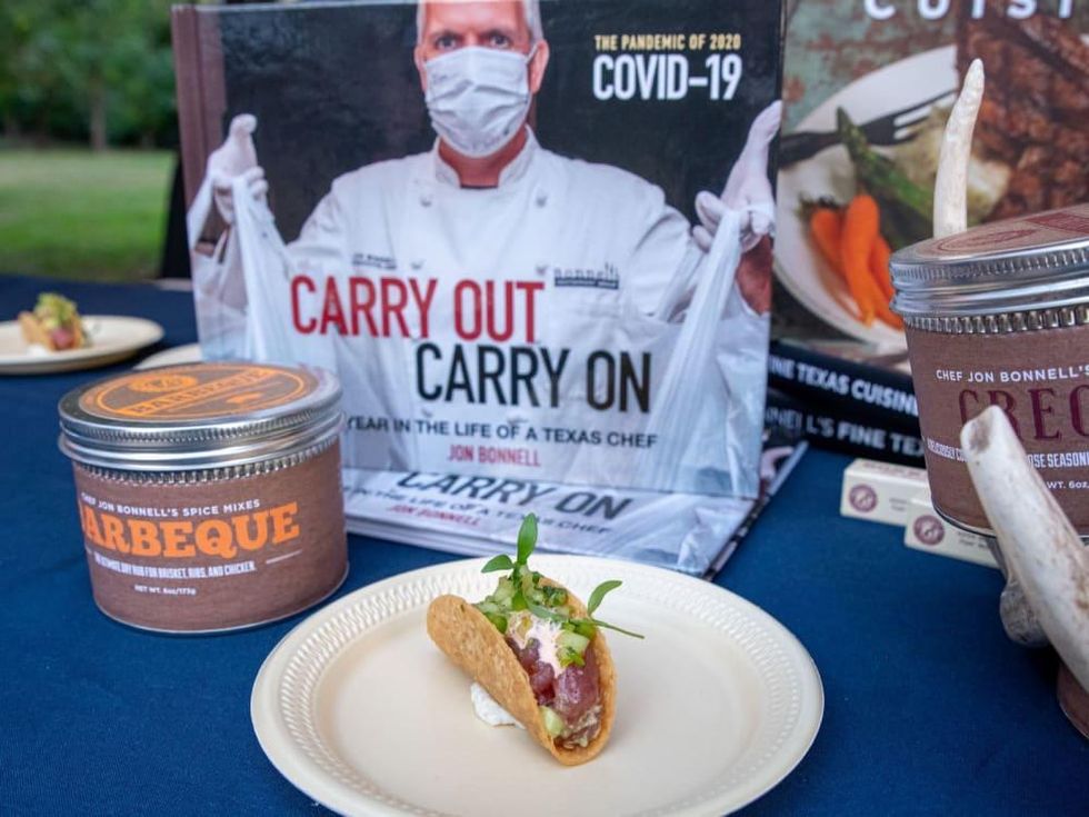 Bonnell Tuna Tartare Taco, Fort Worth Food Wine Festival