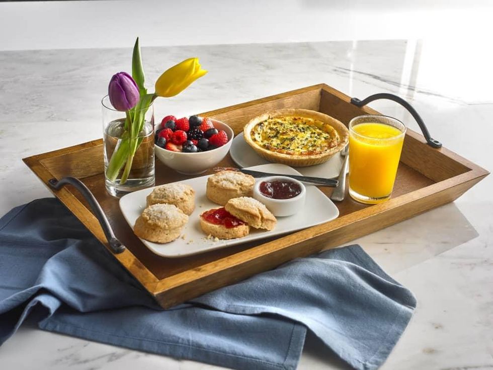 Breakfast in bed, Mother's Day