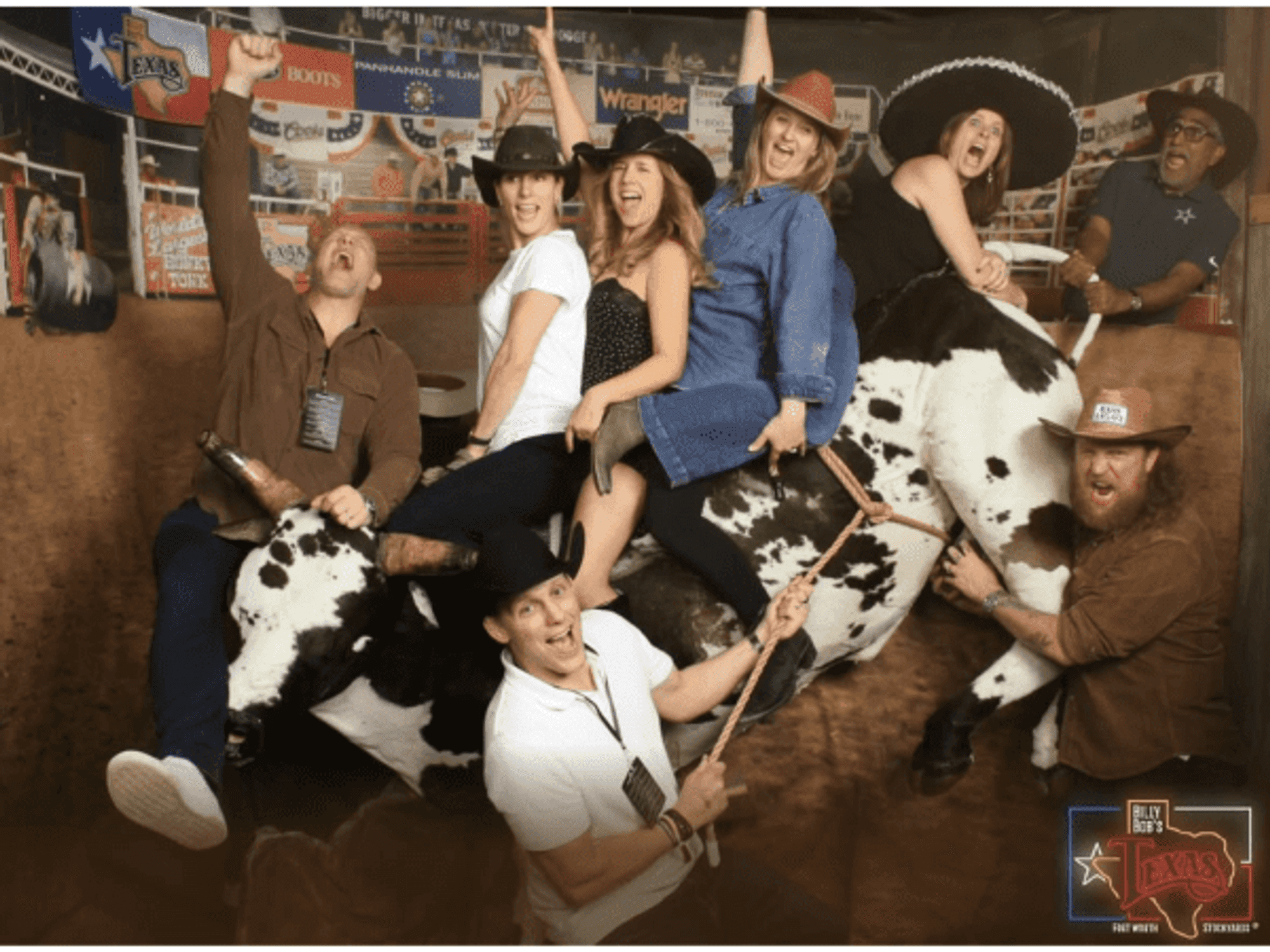 British royals Mike and Zara Tindall, Billy Bob's