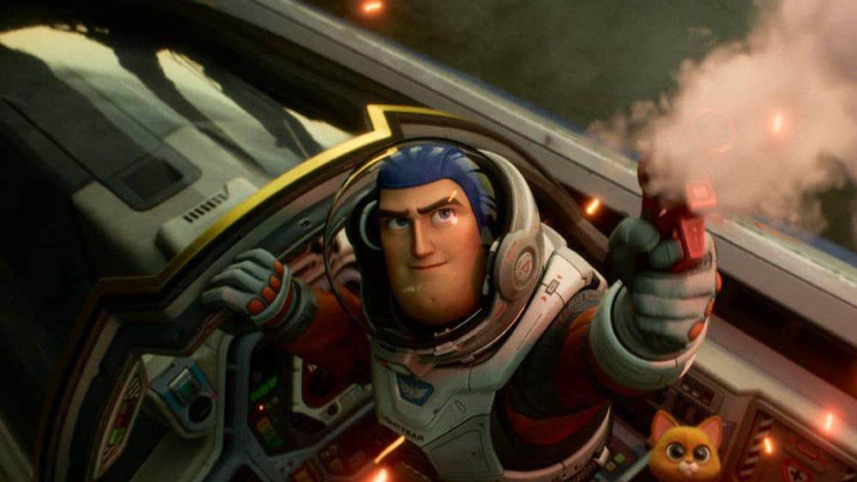 Buzz Lightyear in Lightyear.