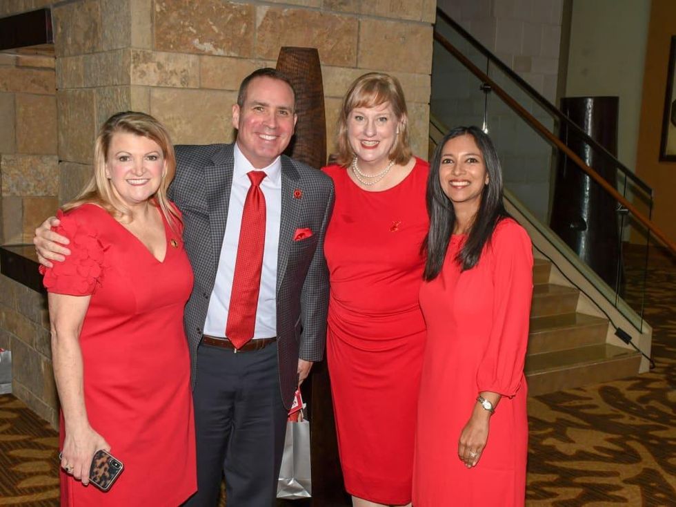 Cami Thompson, Larry Cannon, Kathryn Allen, Dr. Nina Asrani