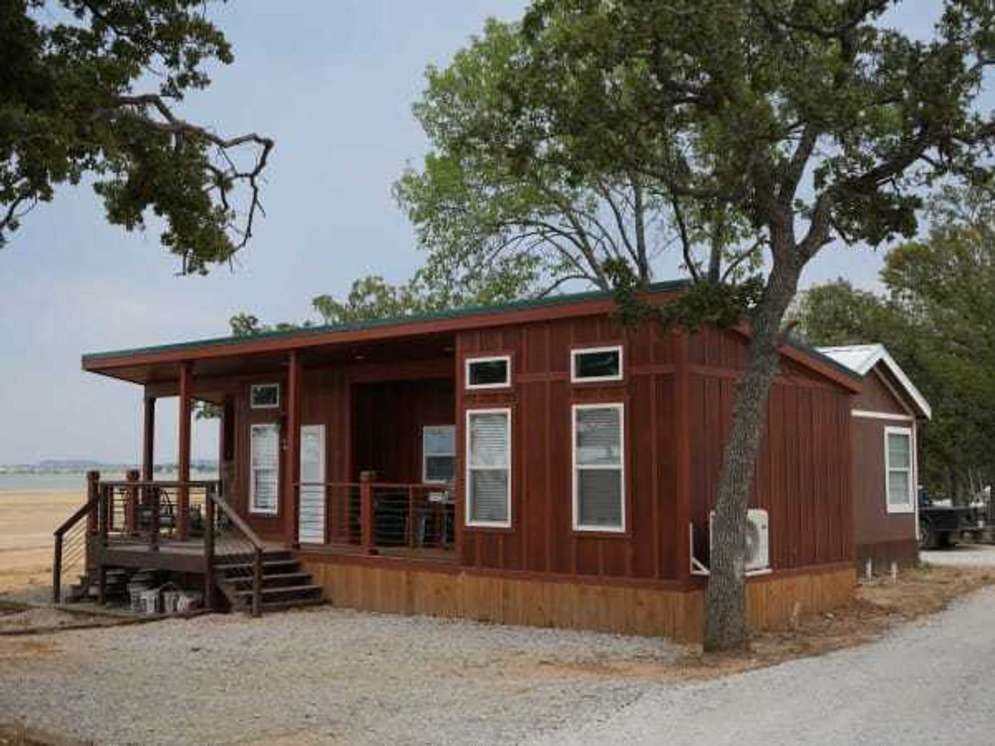 Camp Quitcherbichin tiny house