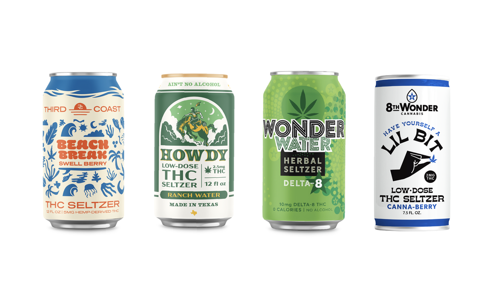cannabis-inflused seltzers