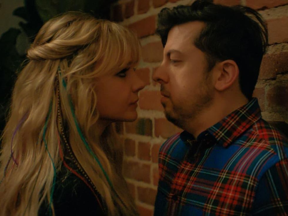 Carey Mulligan and Christopher Mintz-Plasse in Promising Young Woman