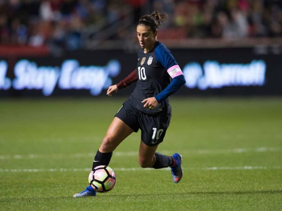 Carli Lloyd of the U.S. Women's National Soccer Team