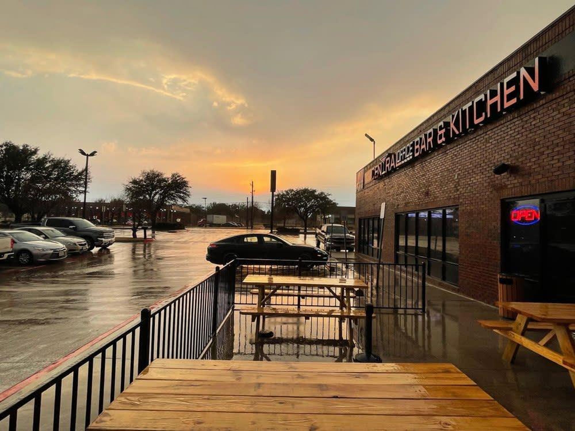 Central Office bar & kitchen