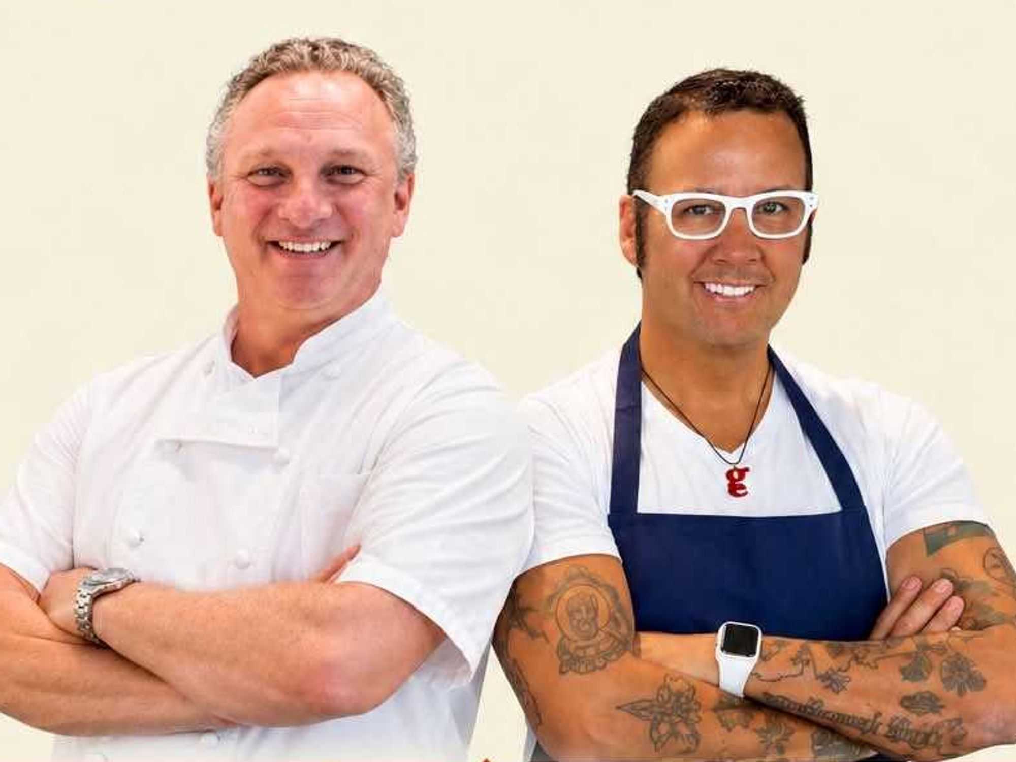 Charlie Rushton and Graham Elliot