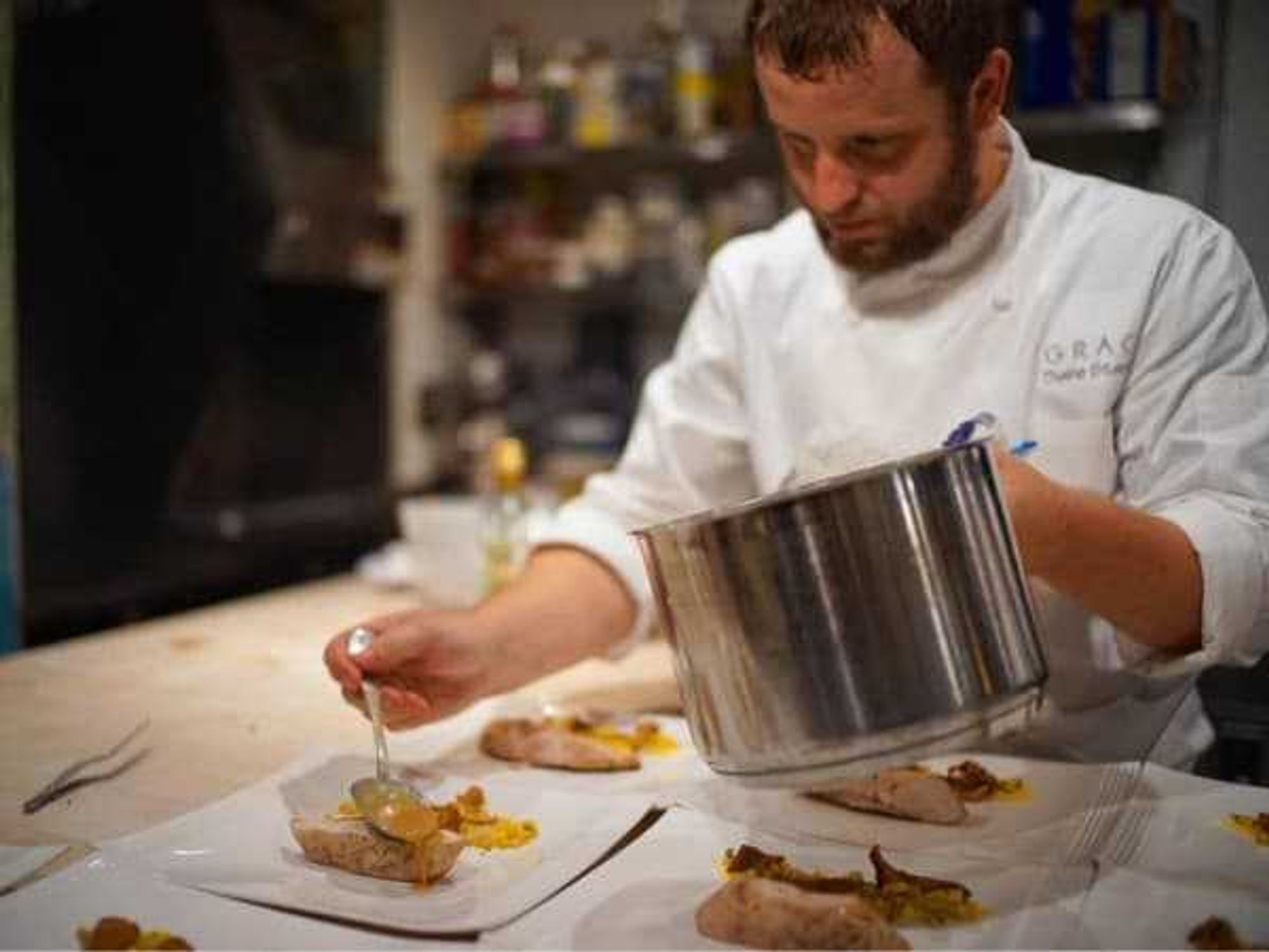 Chef Blaine Staniford of Grace restaurant in Fort Worth