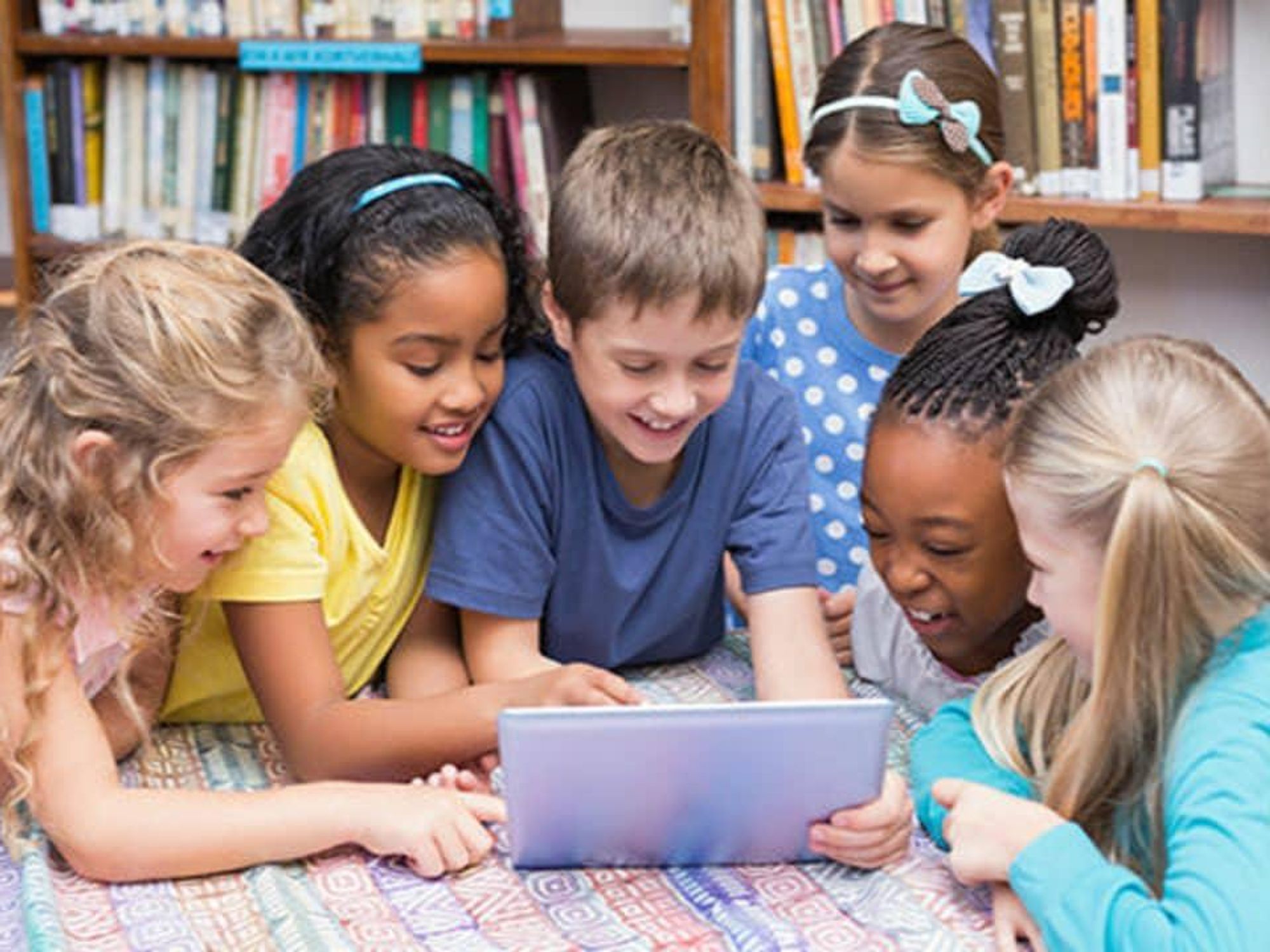 Children school learning laptop