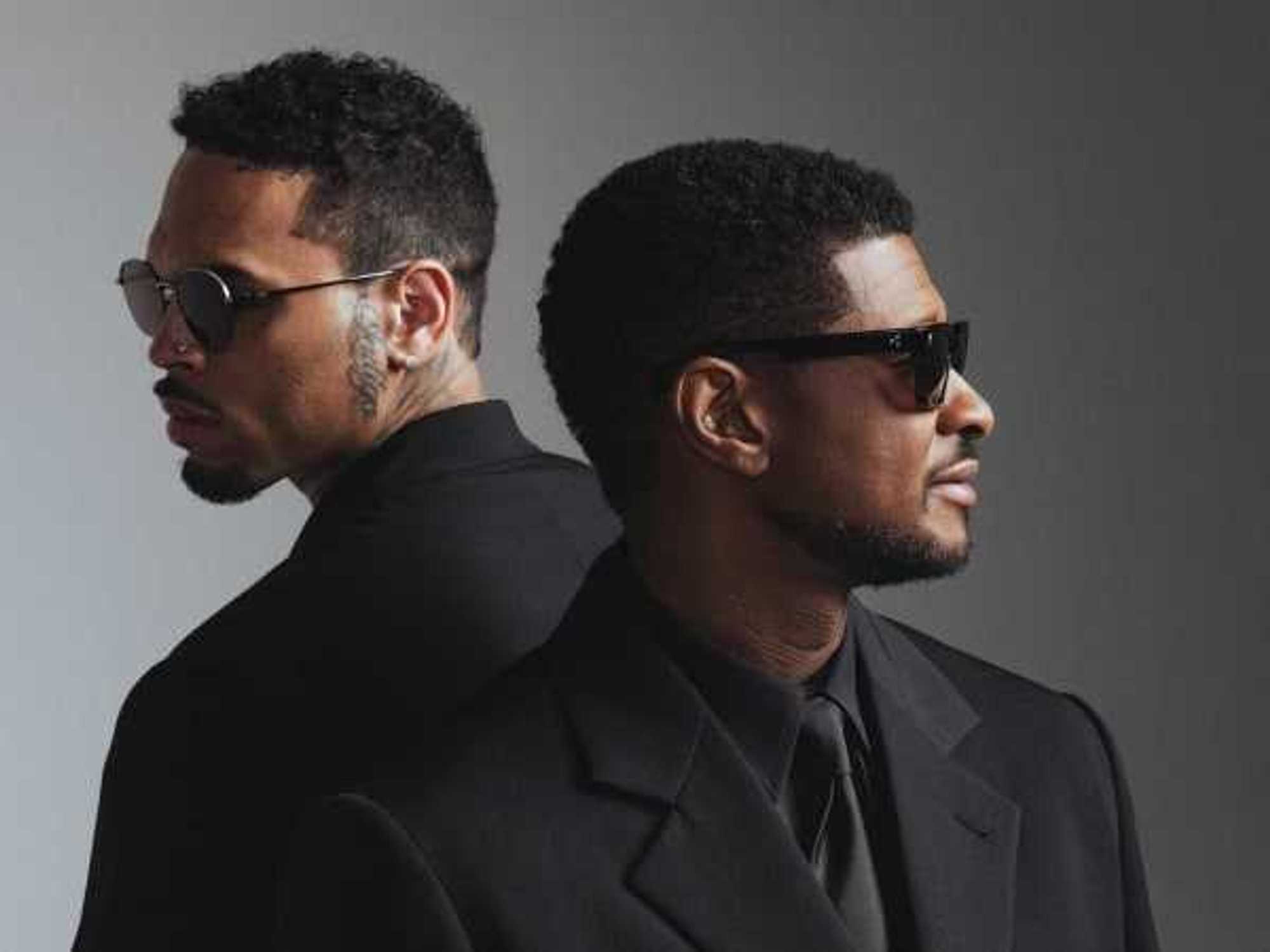 Chris Brown and Usher