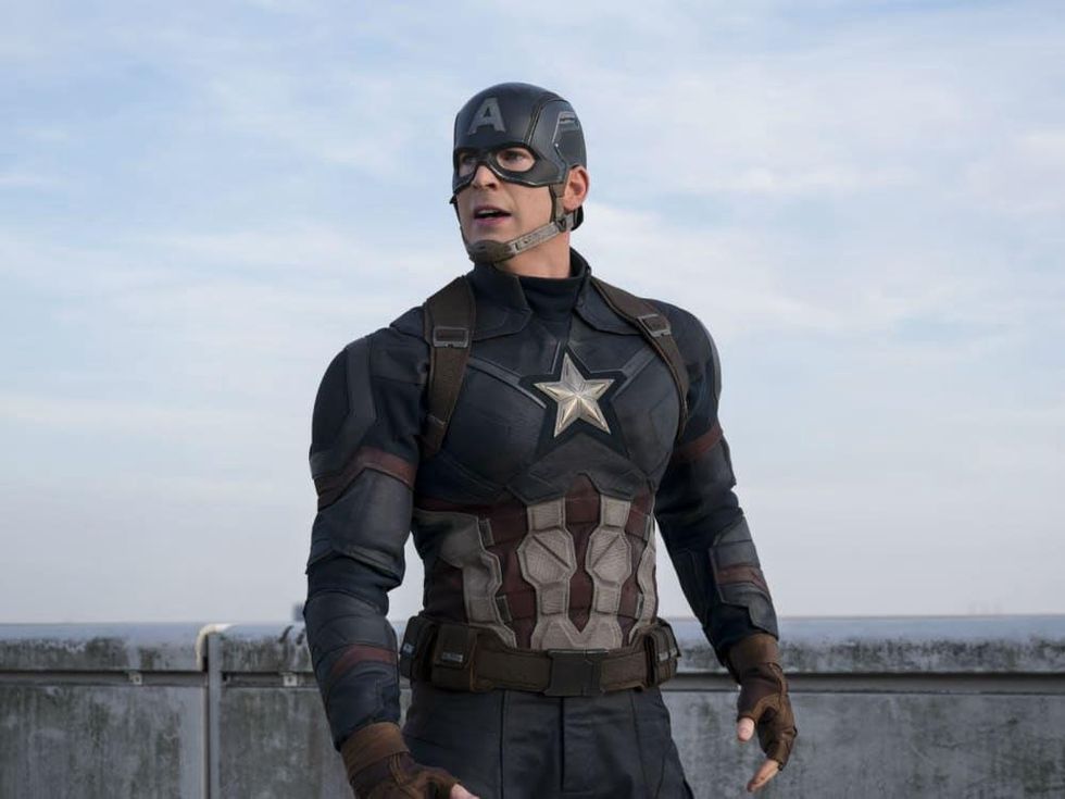 Chris Evans in Captain America: Civil War