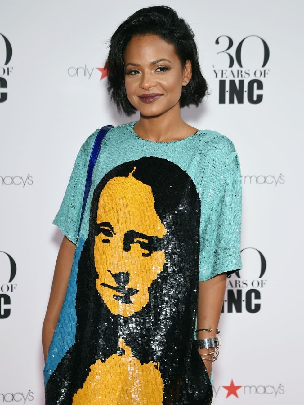 Christina Milian at Macy'c INC party at New York Fashion Week