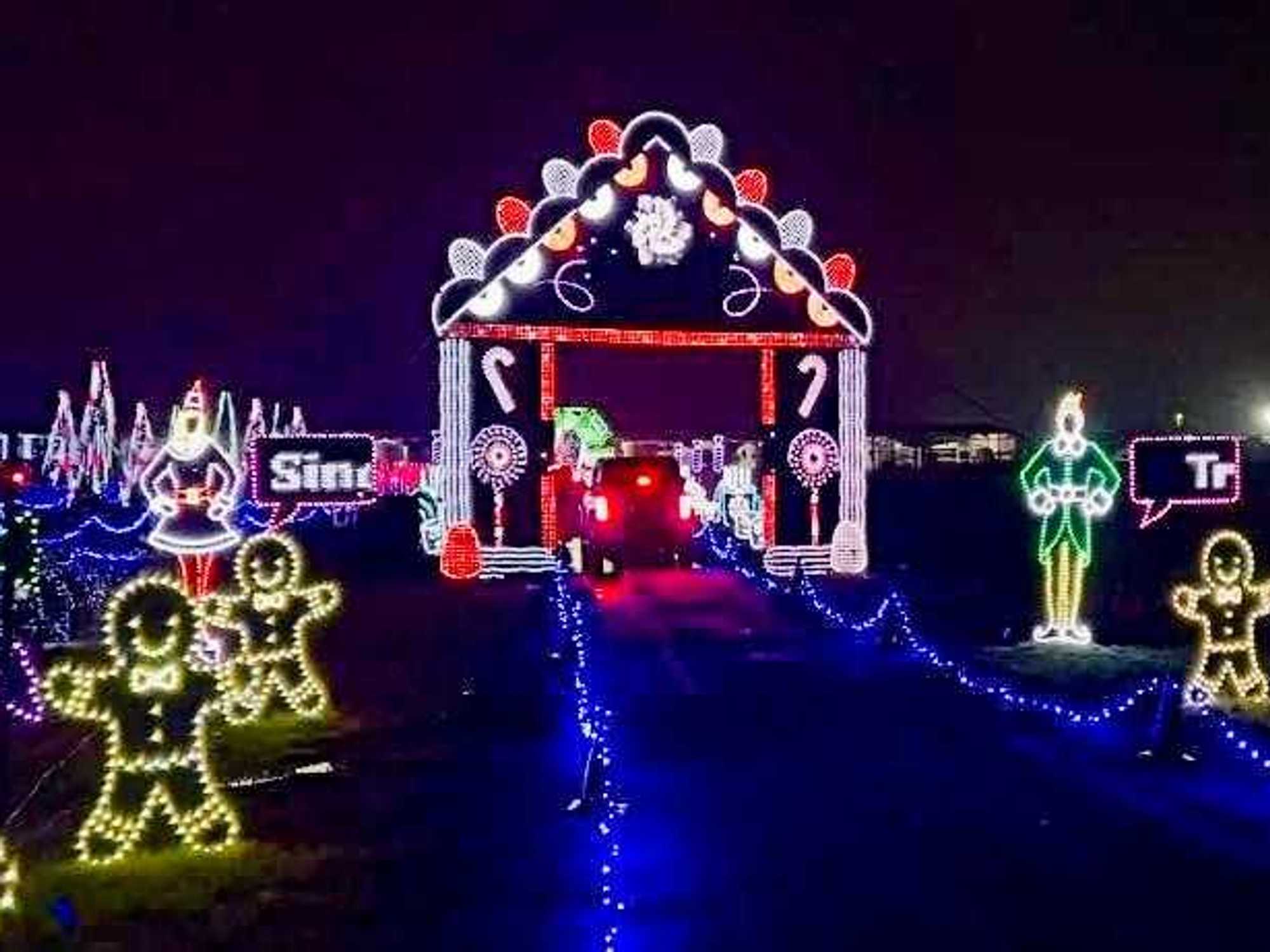 Christmas lights from Tell Family