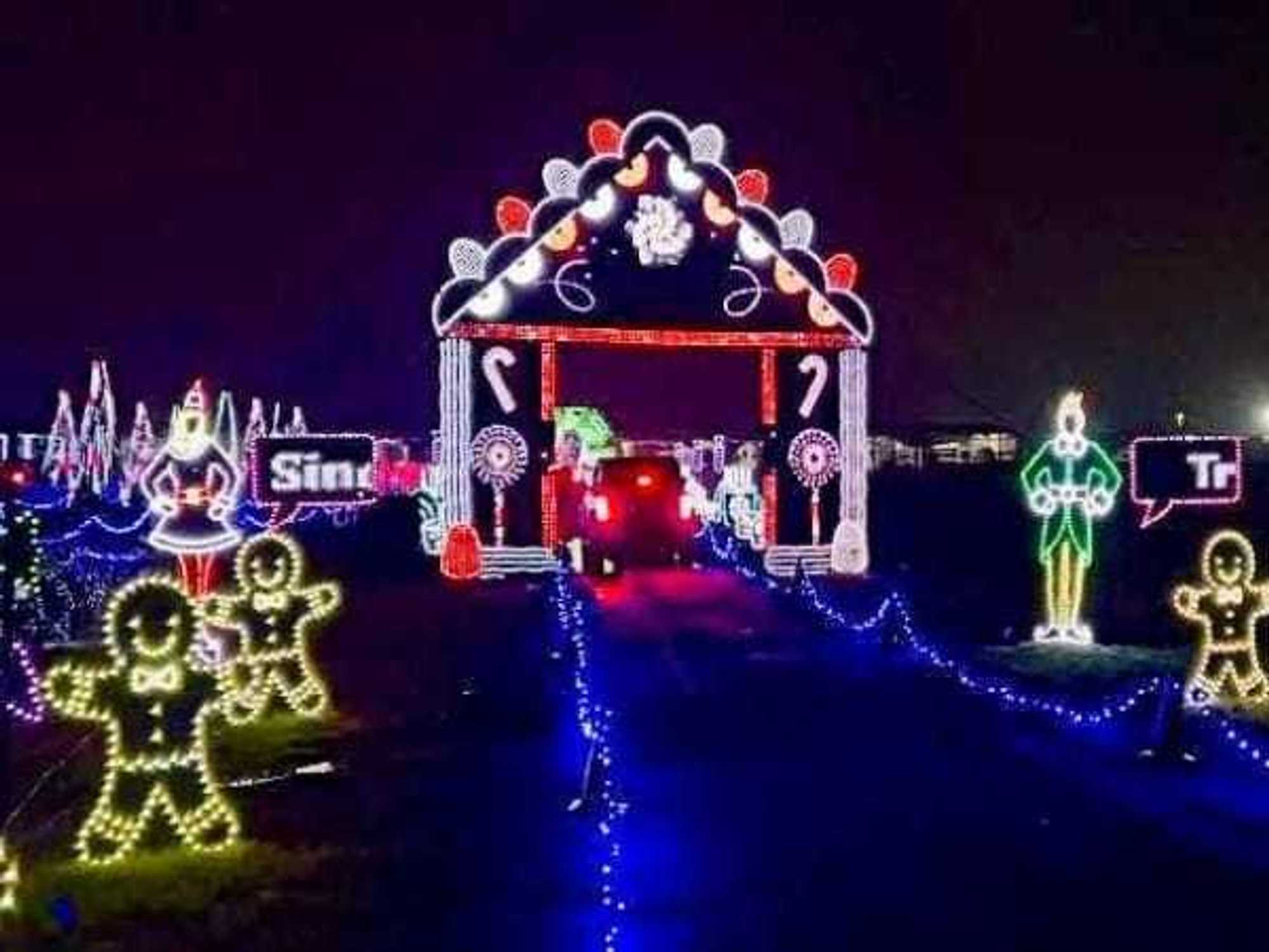 Christmas lights from Tell Family