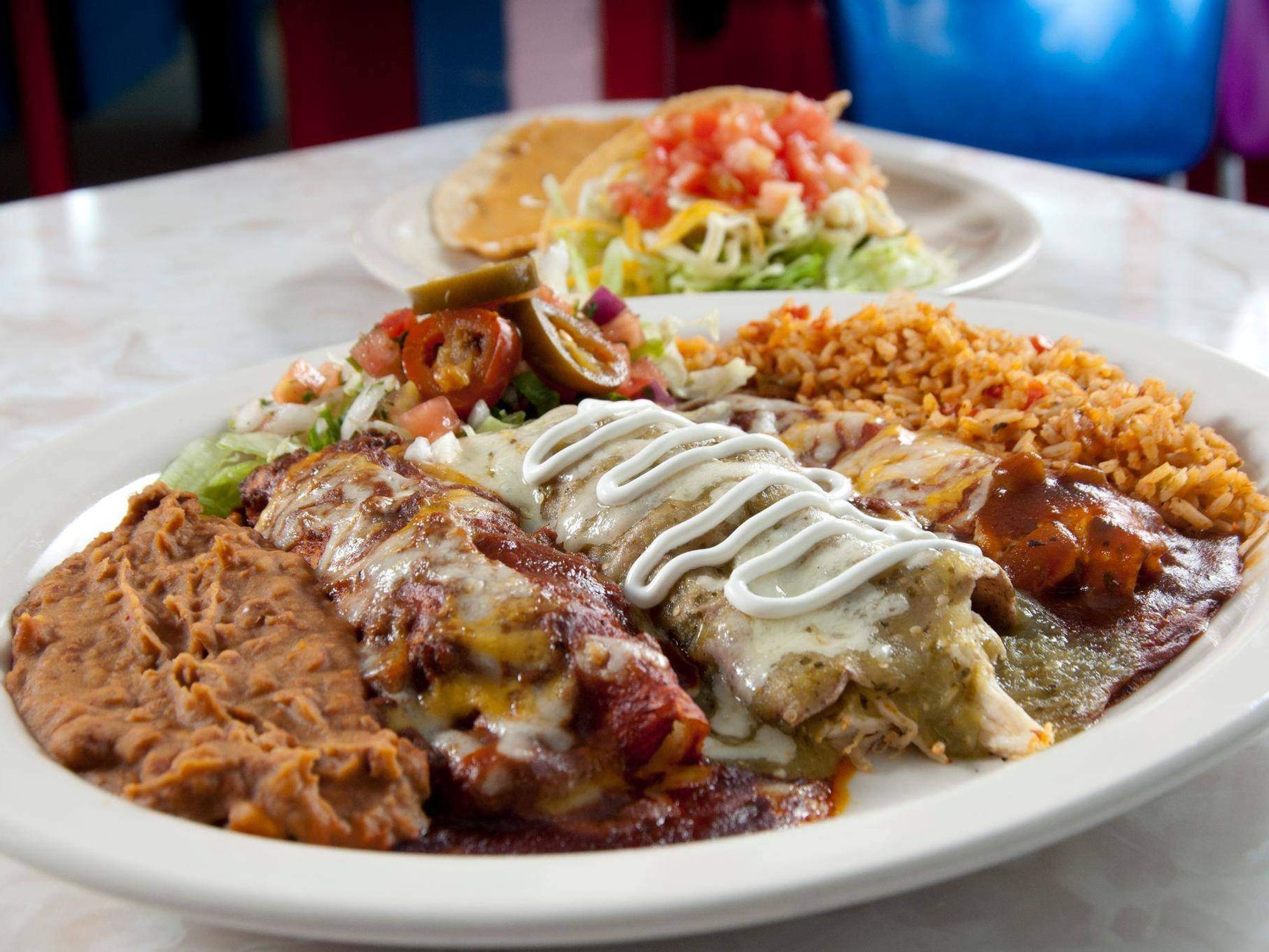Chuy's Tex-Mex Elvis Presley combo