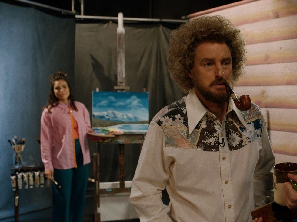 Ciara Ren\u00e9e and Owen Wilson in Paint