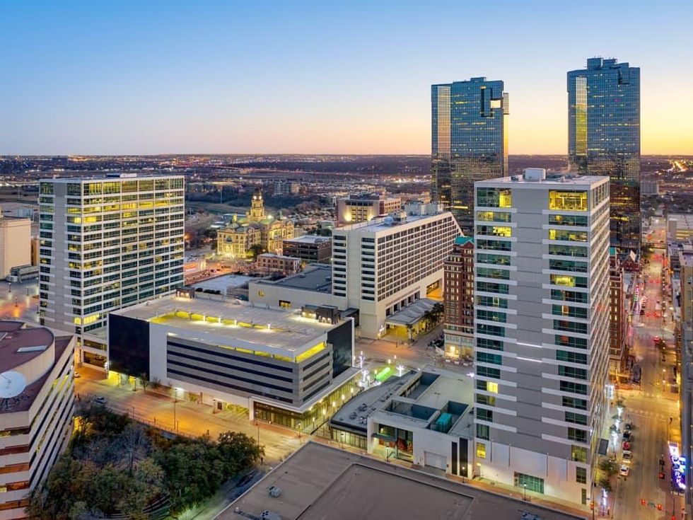 City Place downtown Fort Worth